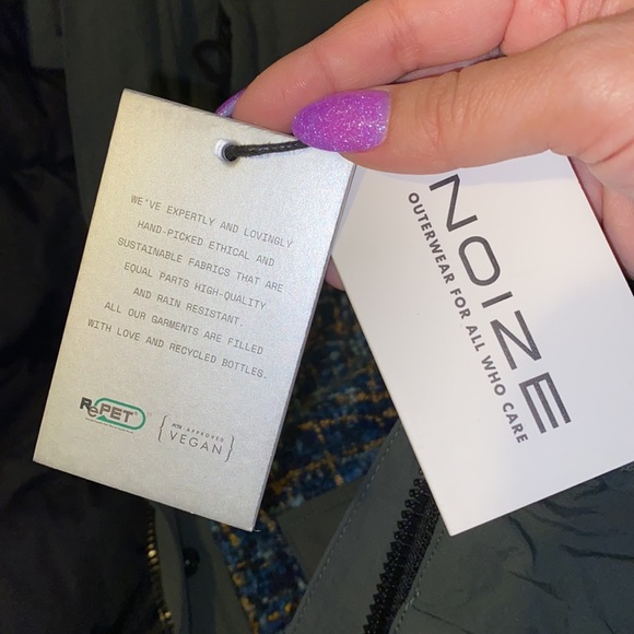 Noize Safara Mixed Media Jacket - Picture 5 of 11